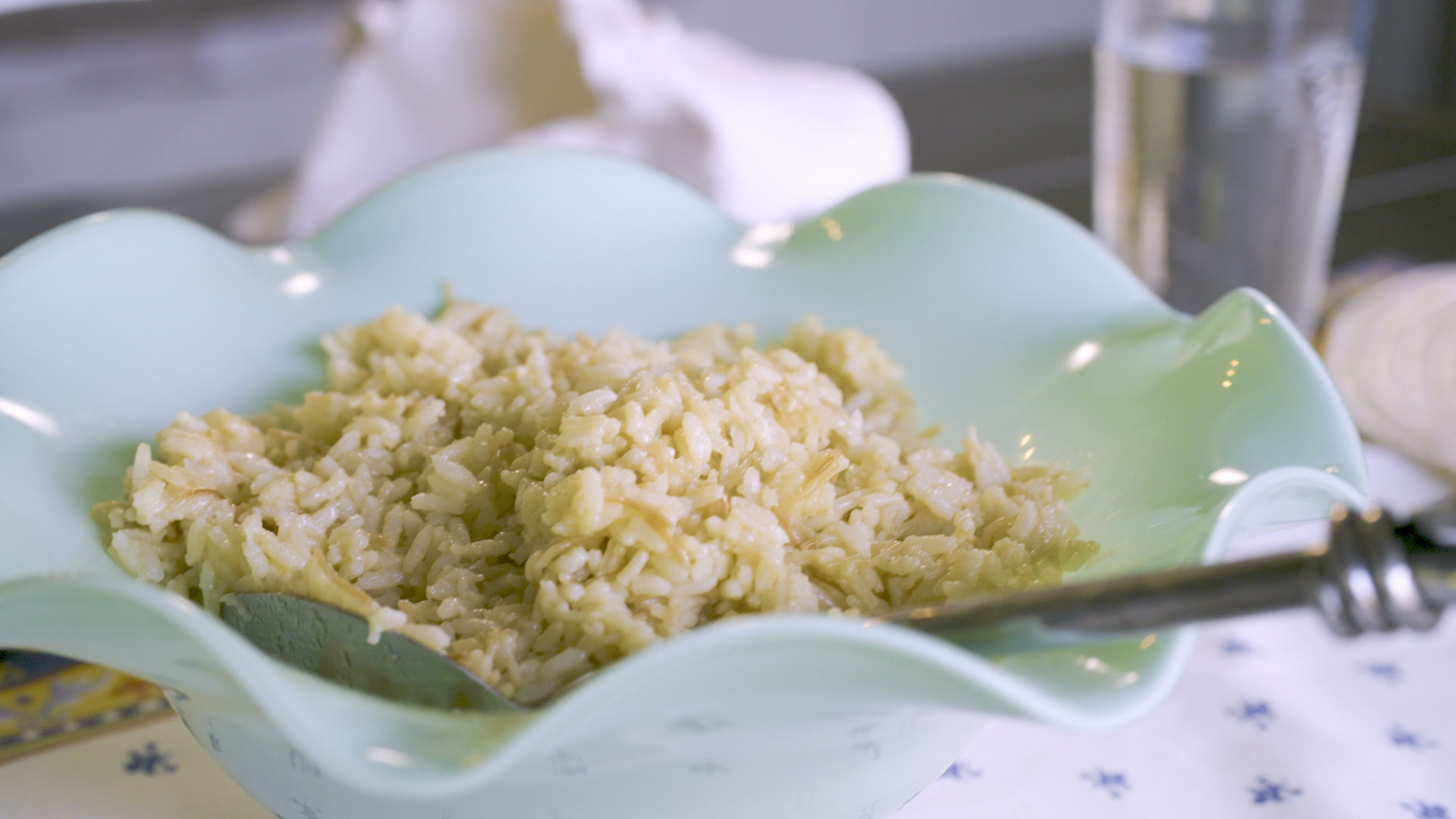 Bowl of pilaf